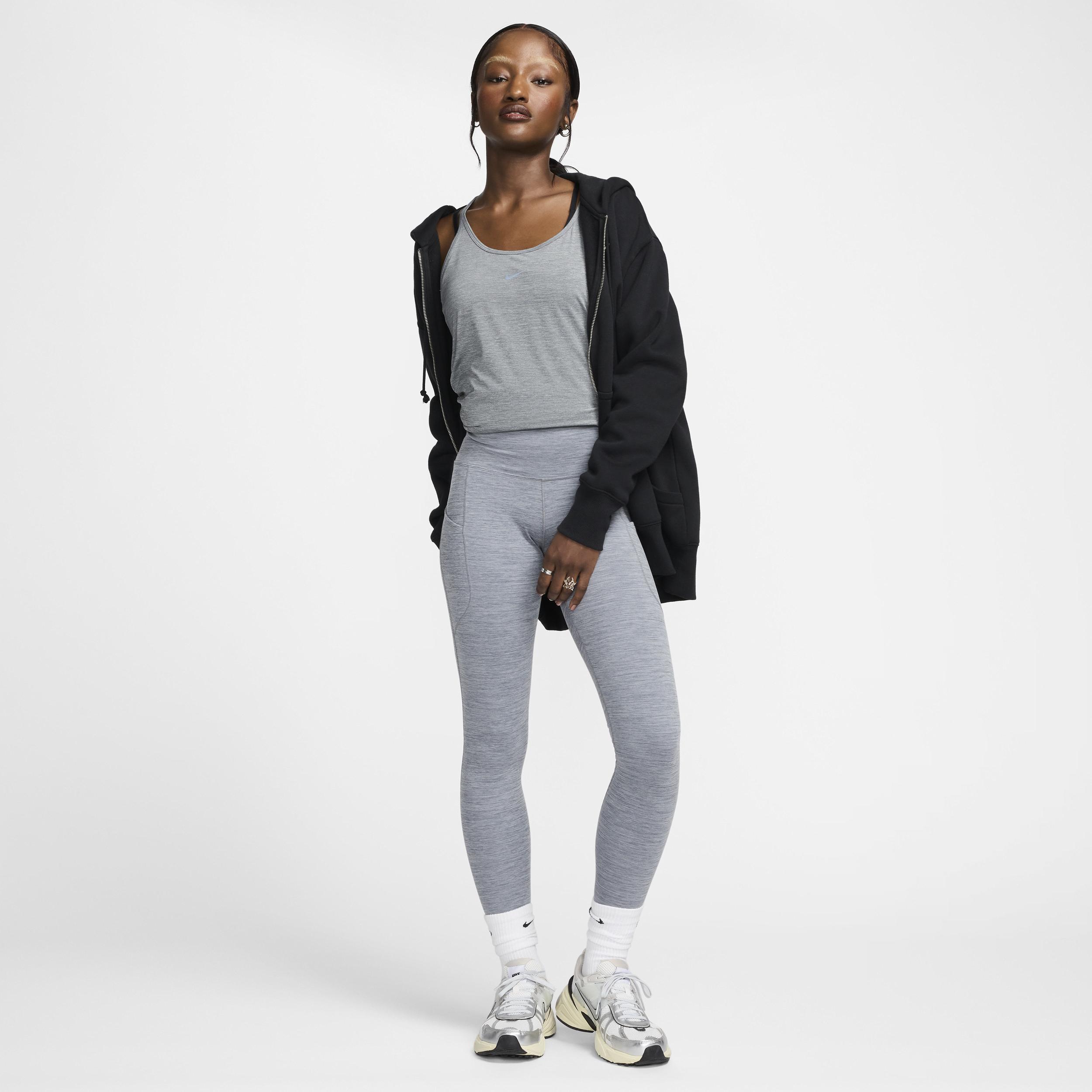 Womens Nike One Pocketed High-Waisted 7/8 Ankle Leggings Product Image