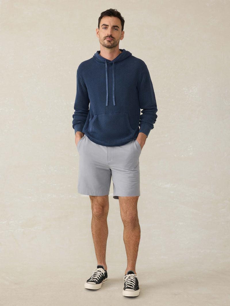 Sunwashed Sweater Hoodie - Blue Nights Product Image