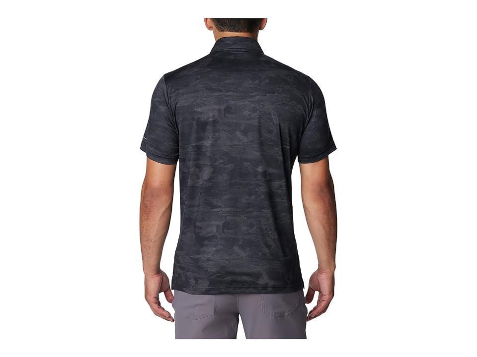 Columbia Tech Trail Novelty Polo Beachwood) Men's Clothing Product Image