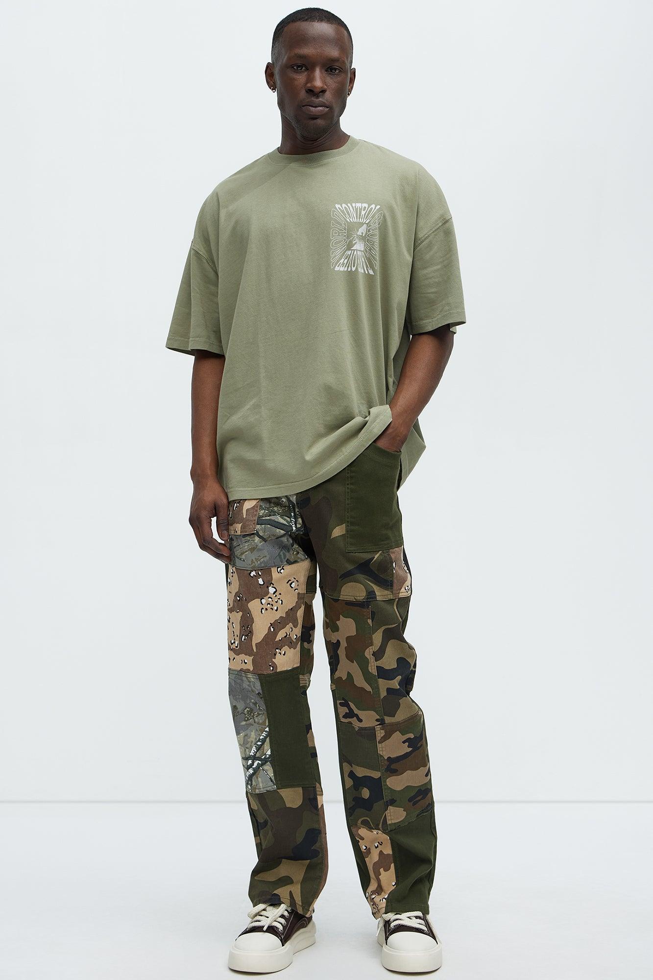 Got This On Me Camo Straight Pants - Camouflage Product Image