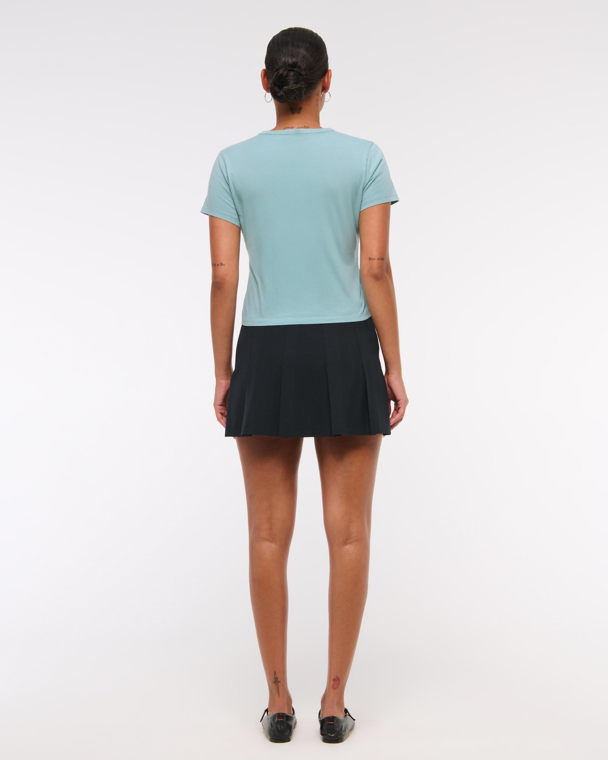 Essential Polished Body-Skimming Tee Product Image