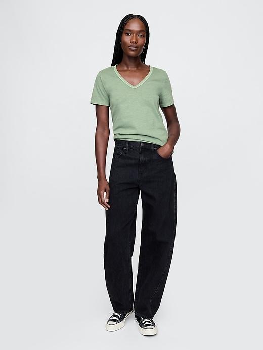 Organic Cotton VintageSoft V-Neck T-Shirt Product Image