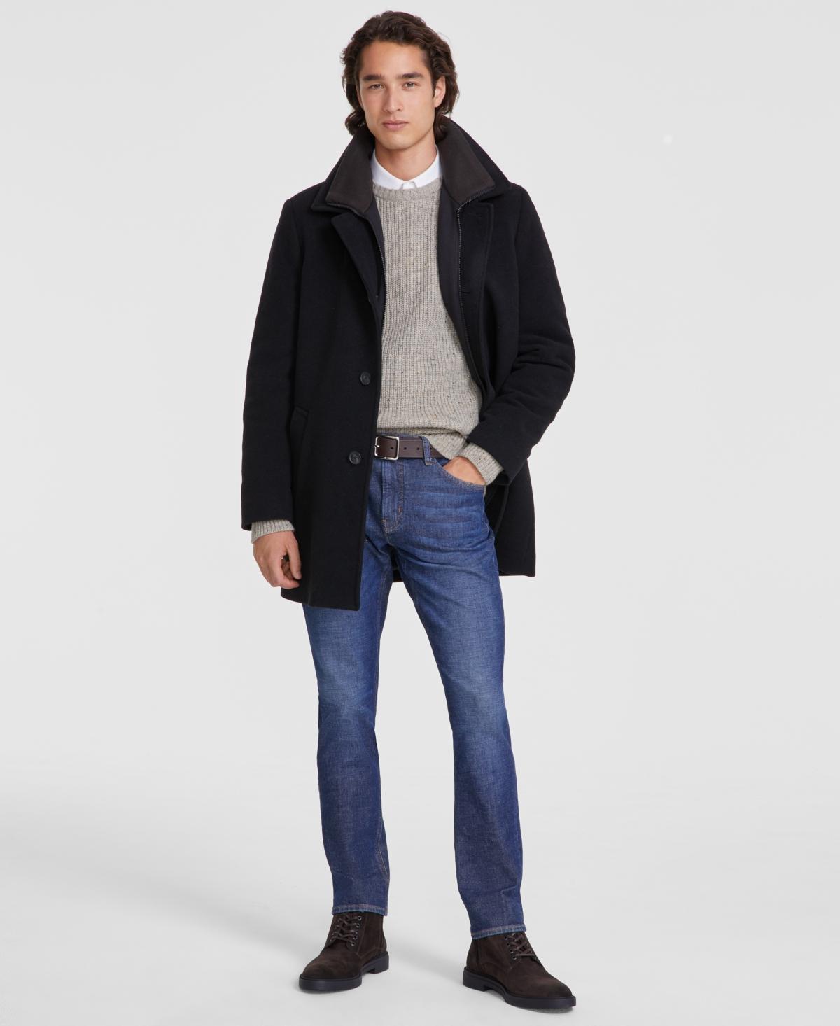 Calvin Klein Men Coleman Wool-Blend Overcoat Product Image