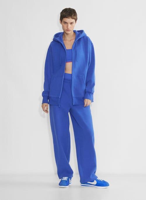 Baggy Cinch Zip-Up Hoodie Product Image