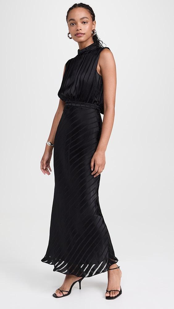 SALONI Fleur Silk Dress | Shopbop Product Image