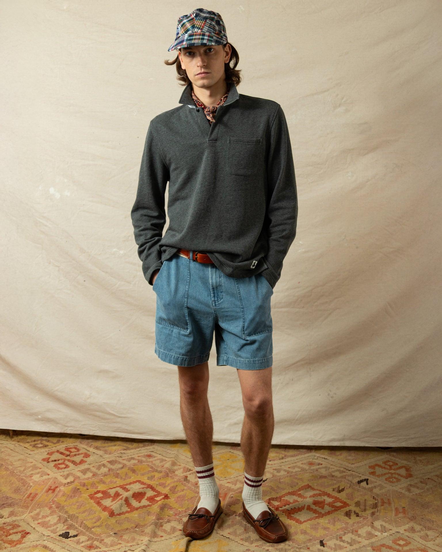 Ventura Short in Mid Wash Denim Product Image