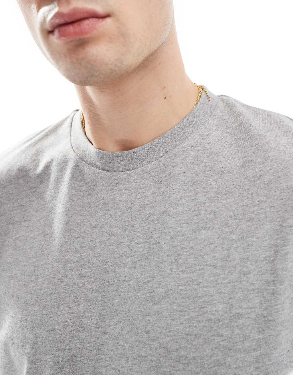 ASOS DESIGN essential 3 pack crew neck t-shirts in multiple colors Product Image