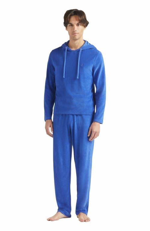 Mens Terry Cotton-Nylon Hoodie Product Image