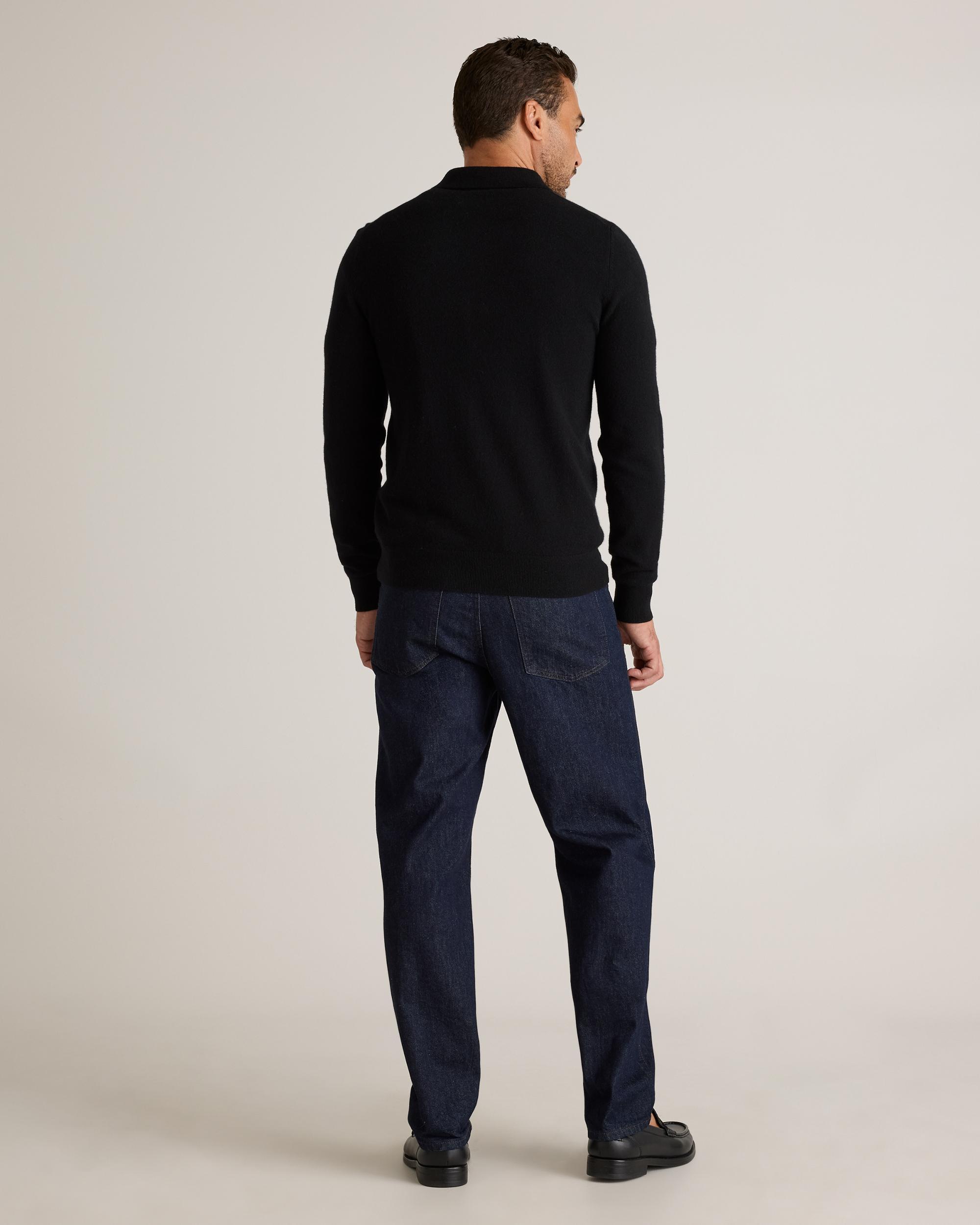 Quince | Men's Mongolian Cashmere Polo Sweater Product Image