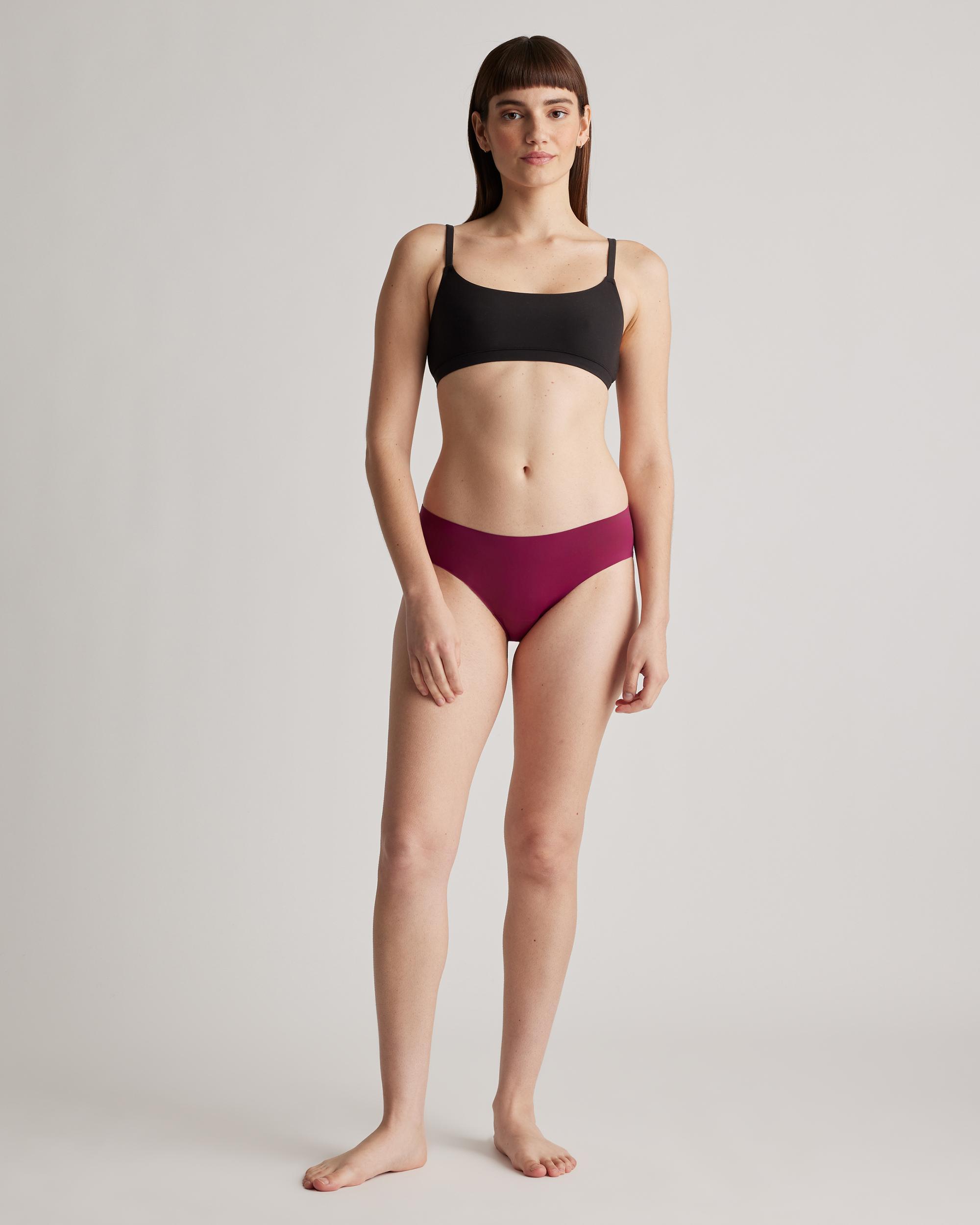 Quince | Women's Invisible Bonded Bikini Nylon/Spandex Product Image