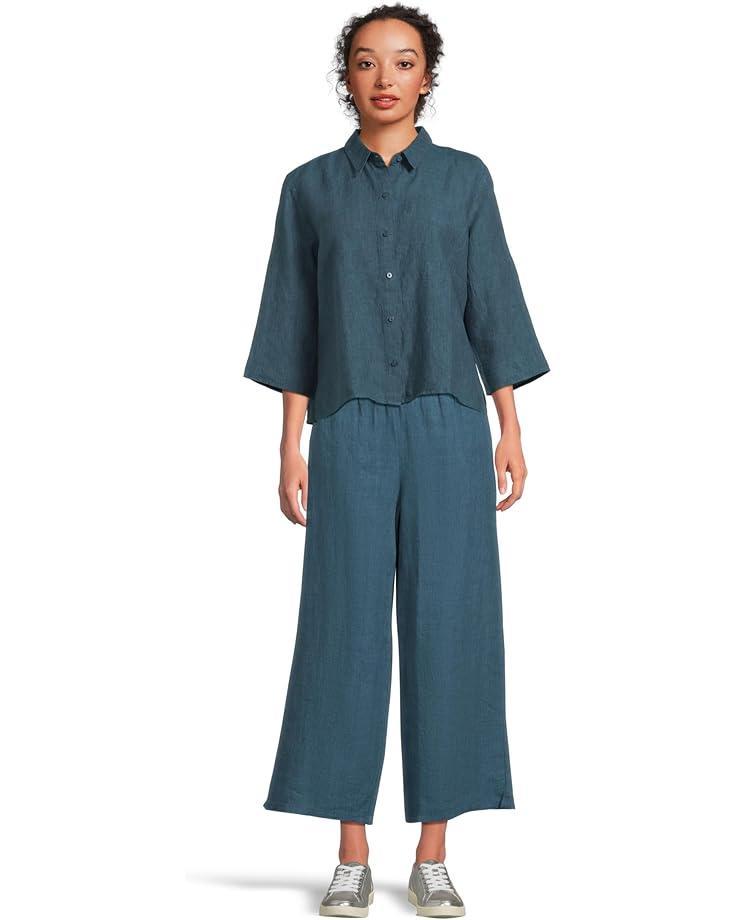 Classic Collar Long Shirt Product Image