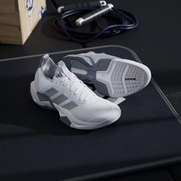 adidas Rapidmove ADV 2 HIIT training shoes Halo Silver 8 Mens Product Image