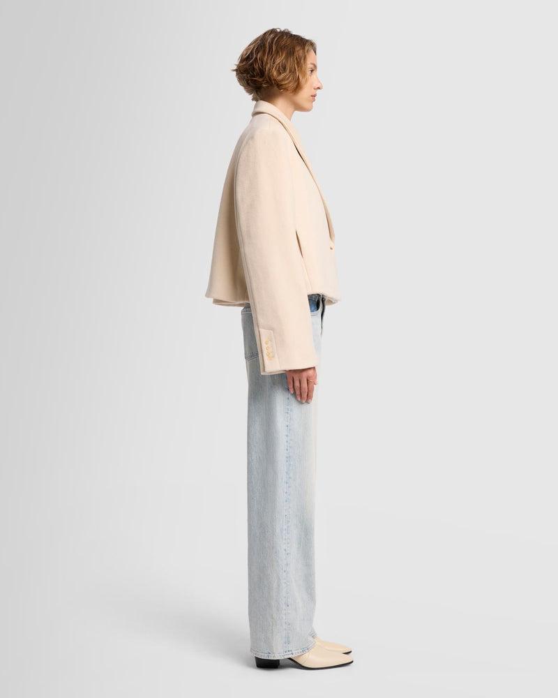 Cropped Wool Jacket Product Image