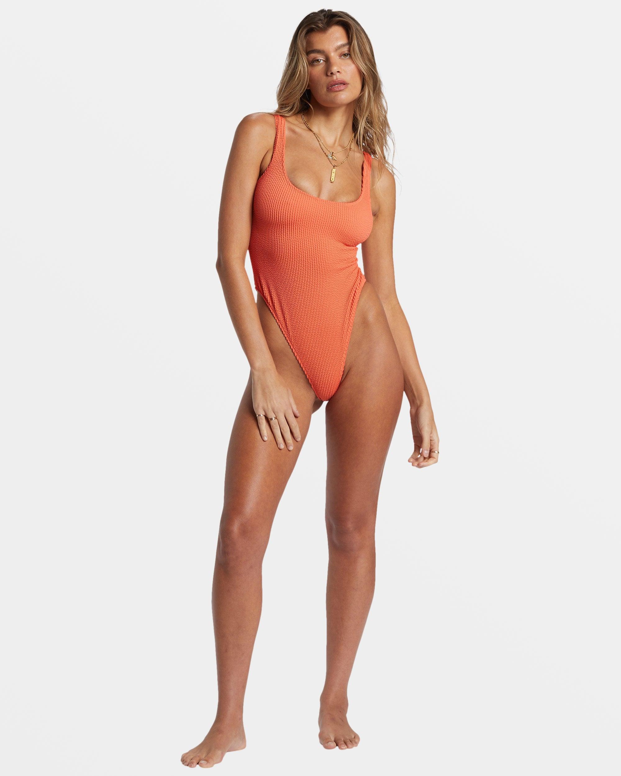 Summer High Hike One Piece Swimsuit - Papaya Female Product Image