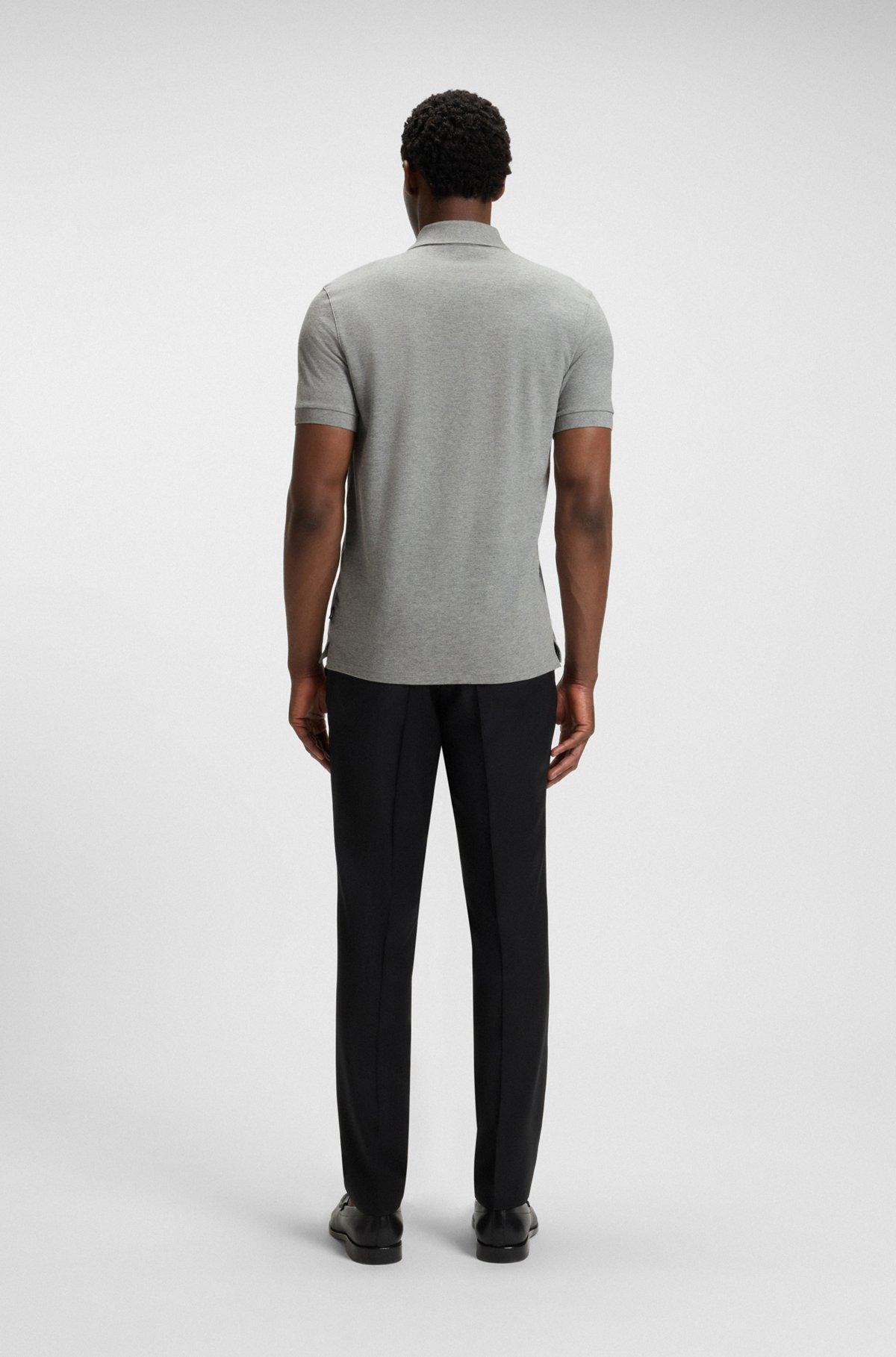 Pallas polo shirt in cotton piqué with logo details Product Image