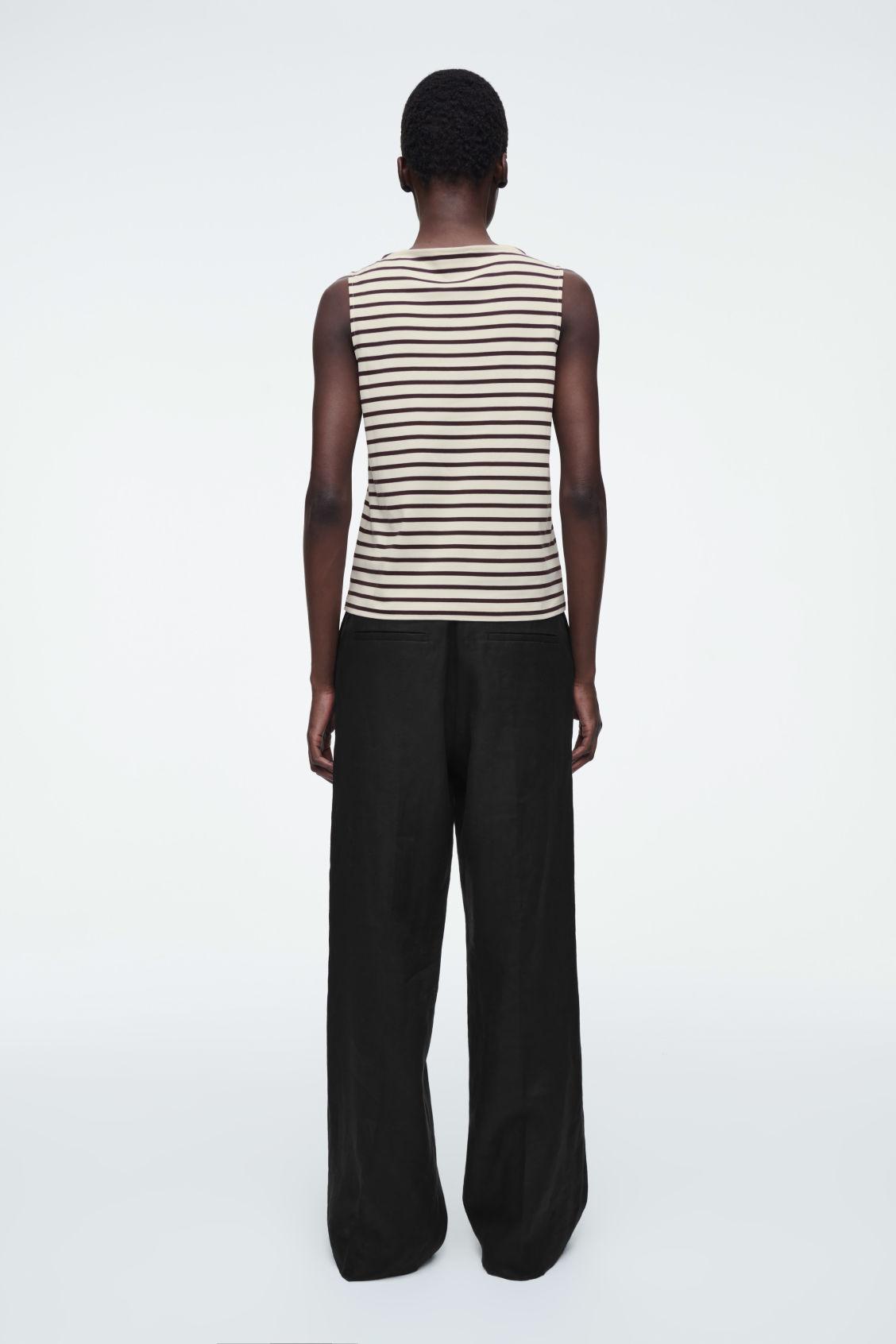 BOAT-NECK TANK TOP Product Image