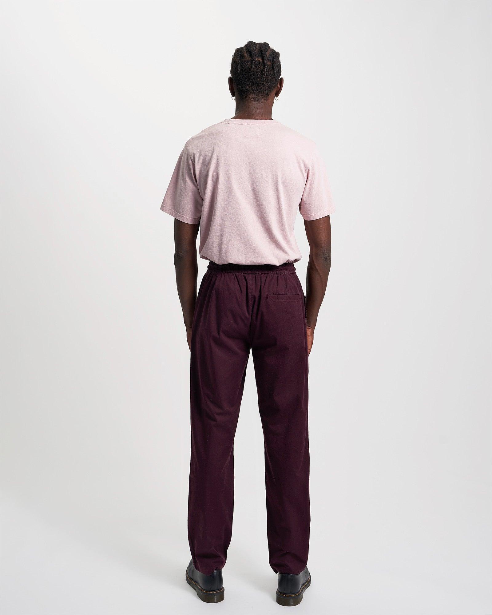 Organic Twill Pants - Steel Blue Product Image