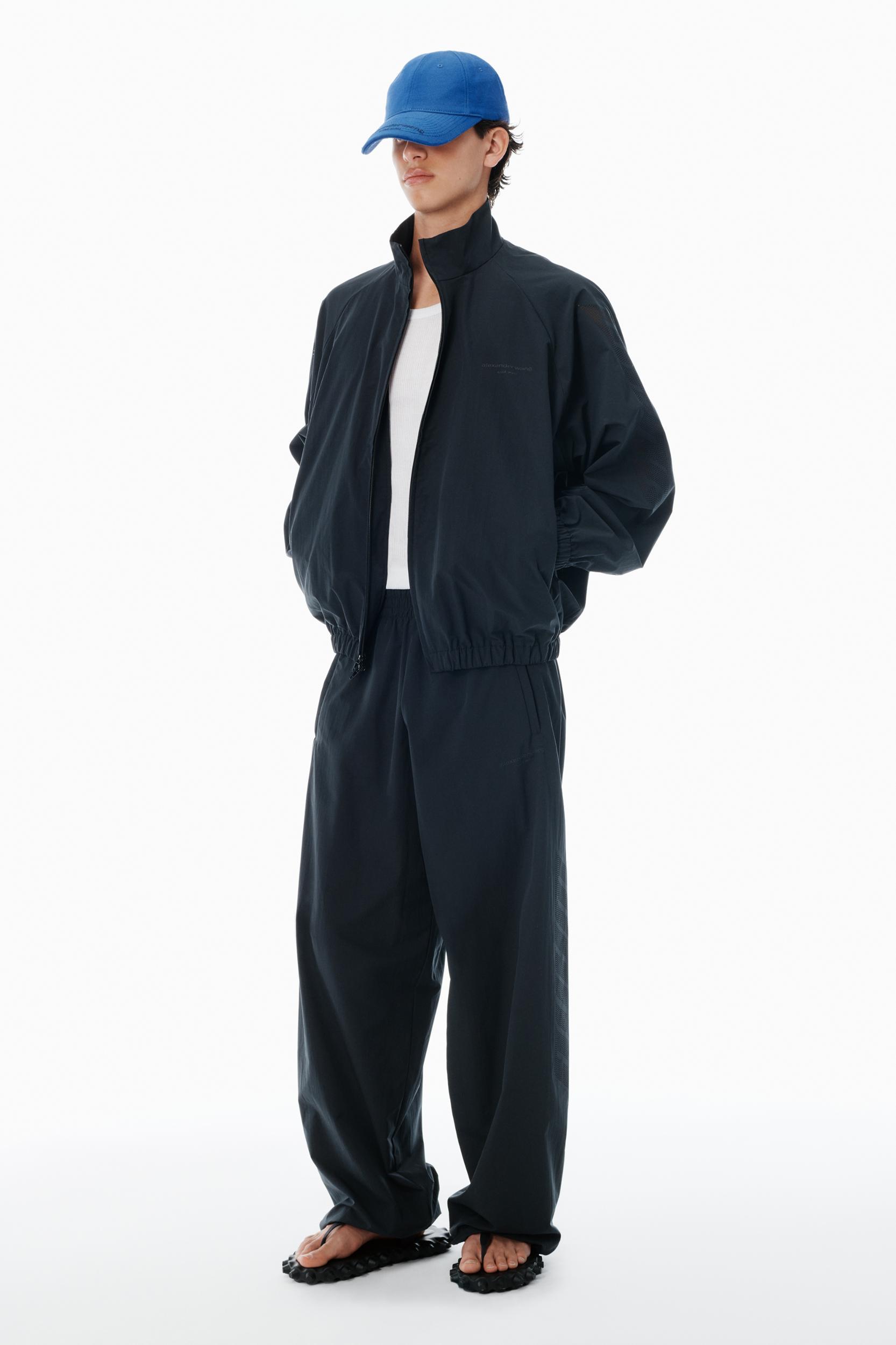 Black Logo Track Jacket Product Image