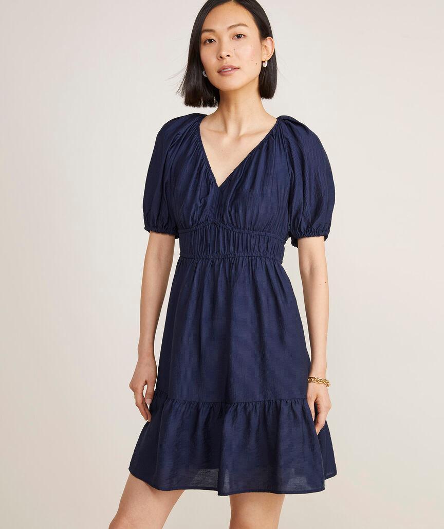 Marina Puff-Sleeve Mini Dress Product Image