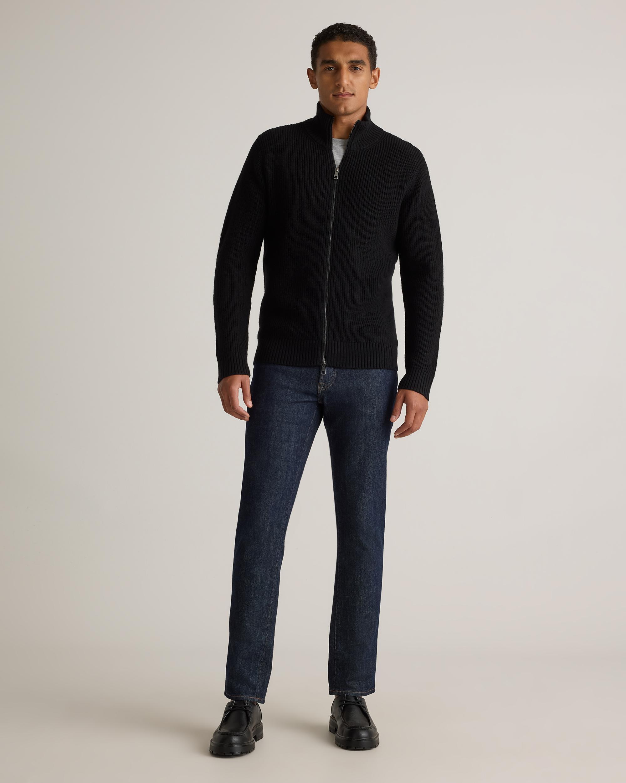 Quince | Men's Australian Merino Wool Full Zip Sweater Size XL Product Image