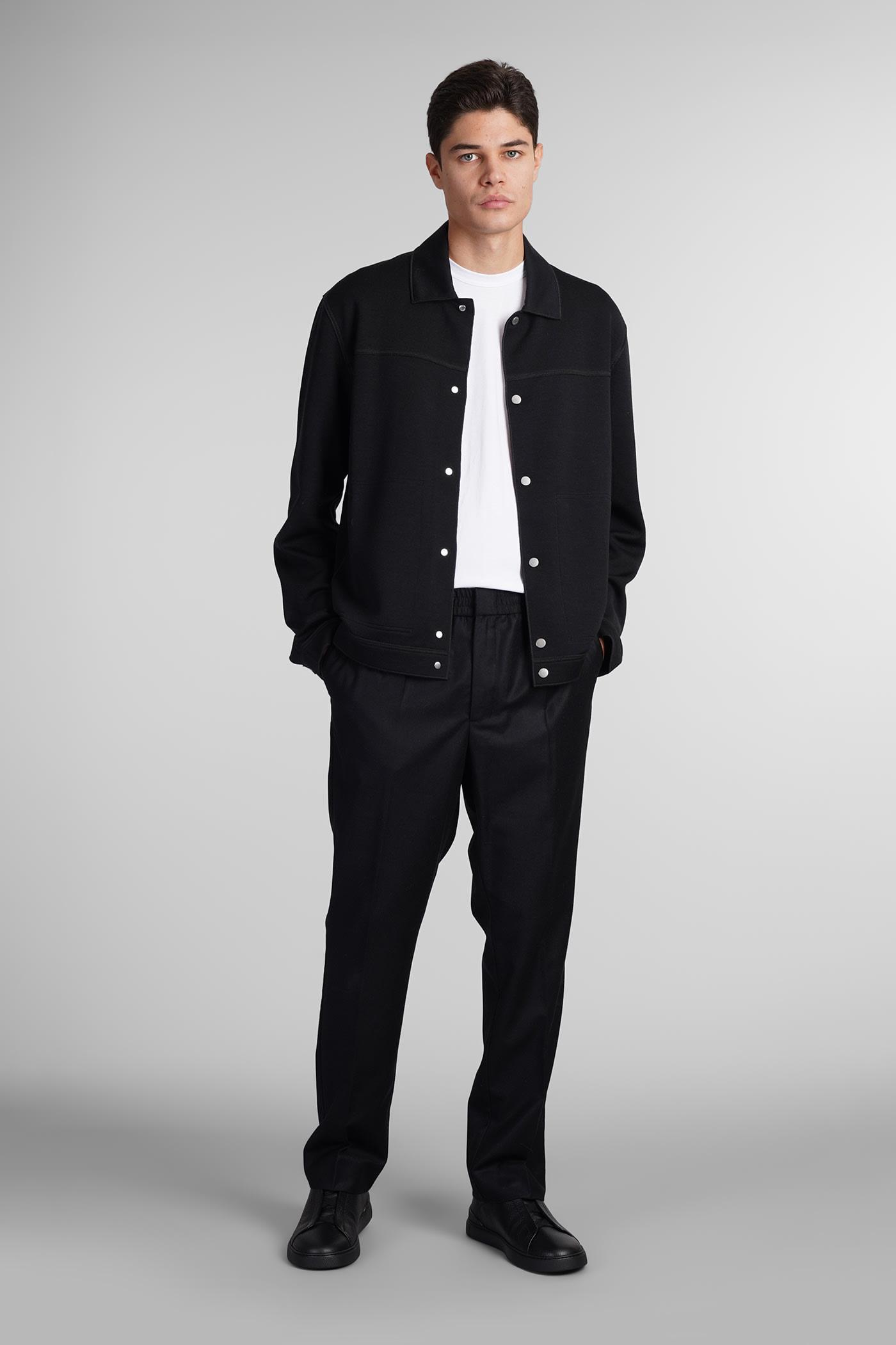 ZEGNA Casual Jacket In Black Product Image