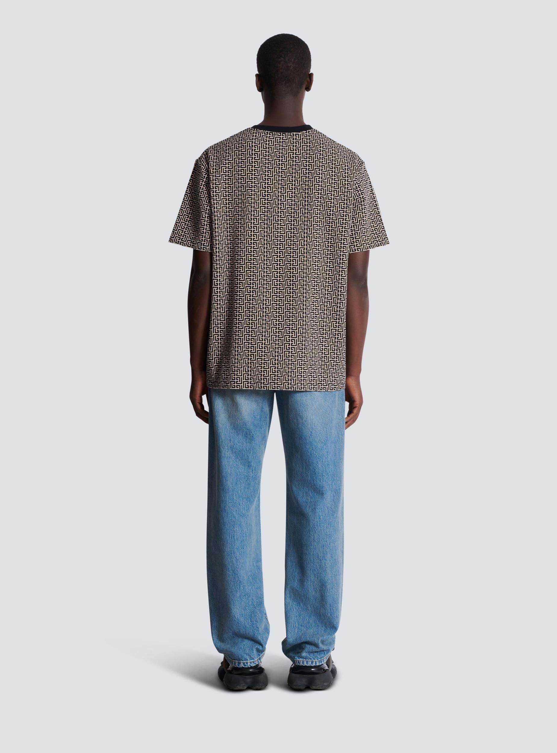 PB Labyrinth jacquard T-shirt Product Image