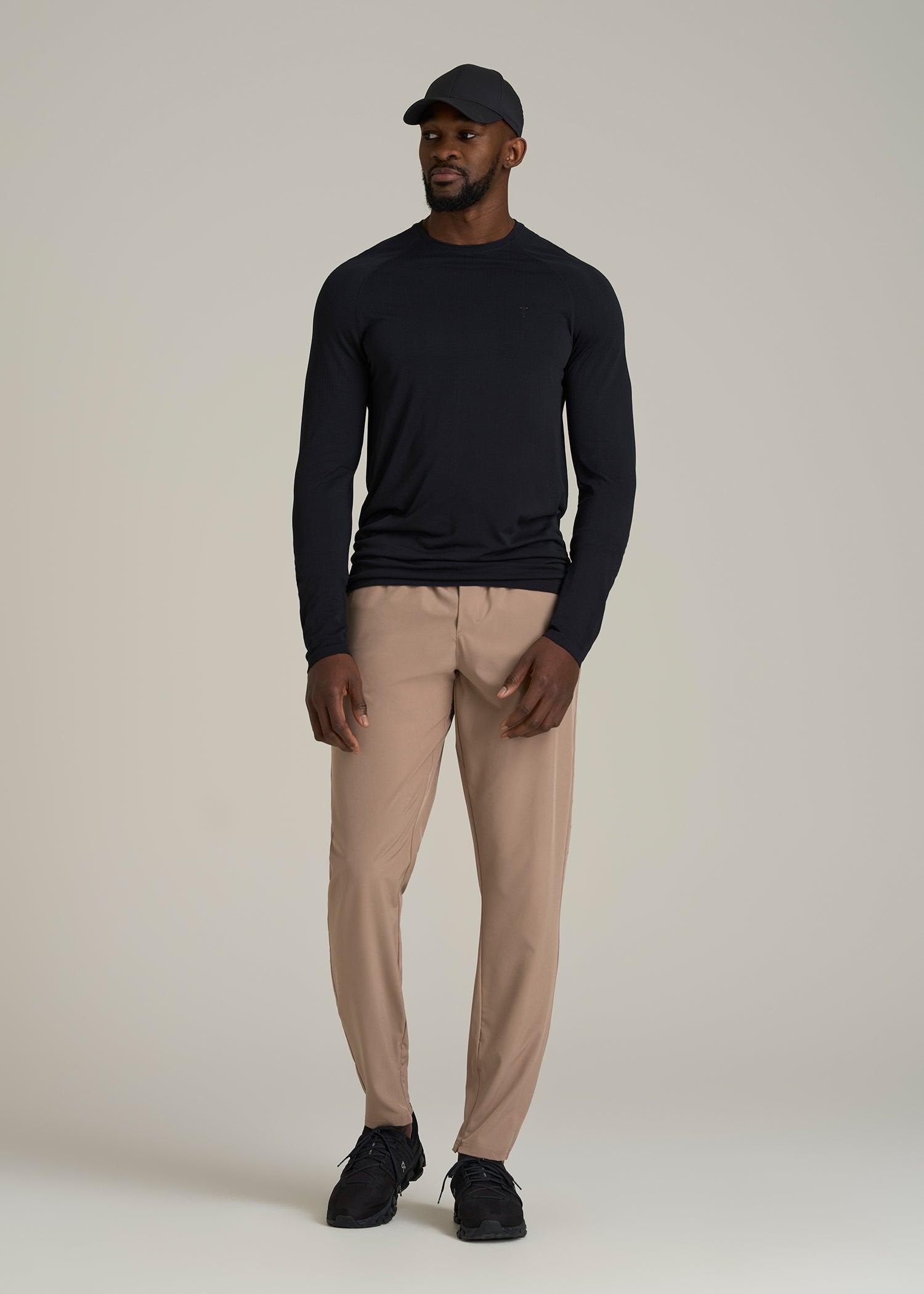 Featherweight Running Pant for Tall Men in Dark Sand Product Image