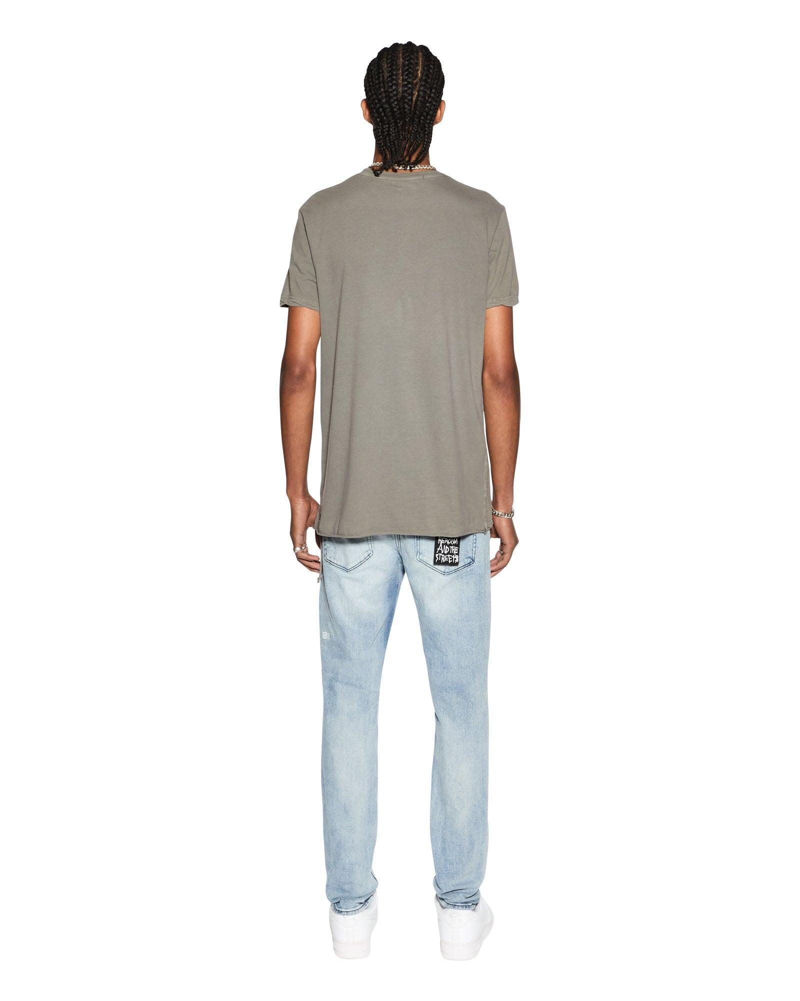 SEEING LINES SS TEE VINTAGE GREY Male Product Image