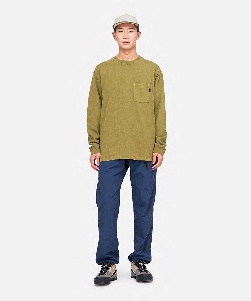 L/S Pocket Tee Pigment Dyed Product Image
