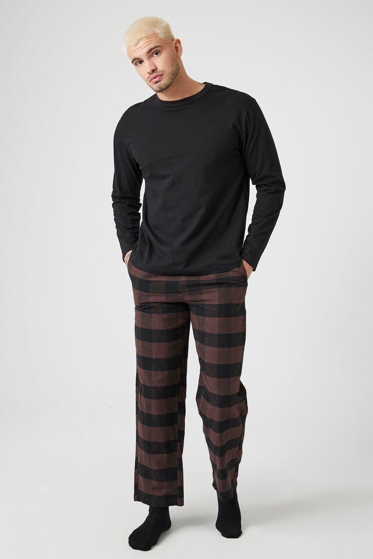 Plaid Drawstring Pajama Pants | Forever 21 Product Image