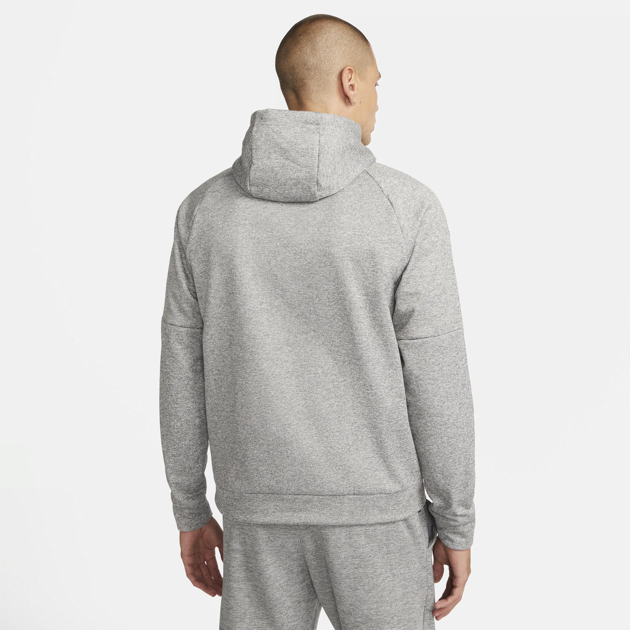 Big & Tall Nike Therma-FIT Pullover Fitness Hoodie, Men's, Size: 3XL Tall, Dark Gray Grey Product Image