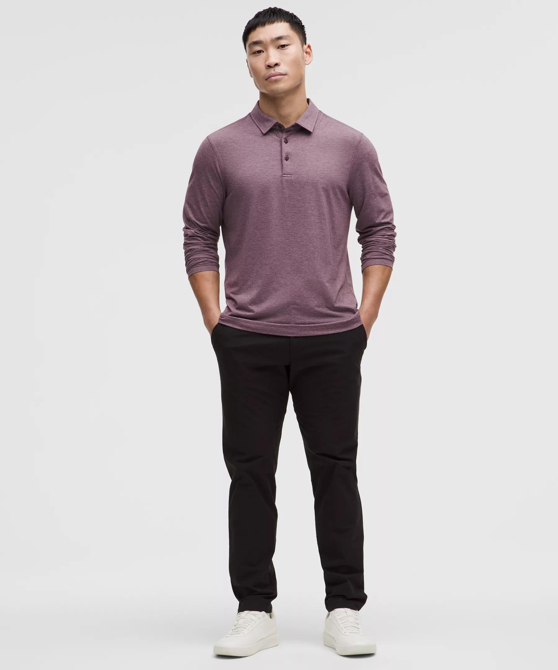 Evolution Long-Sleeve Polo Shirt Product Image