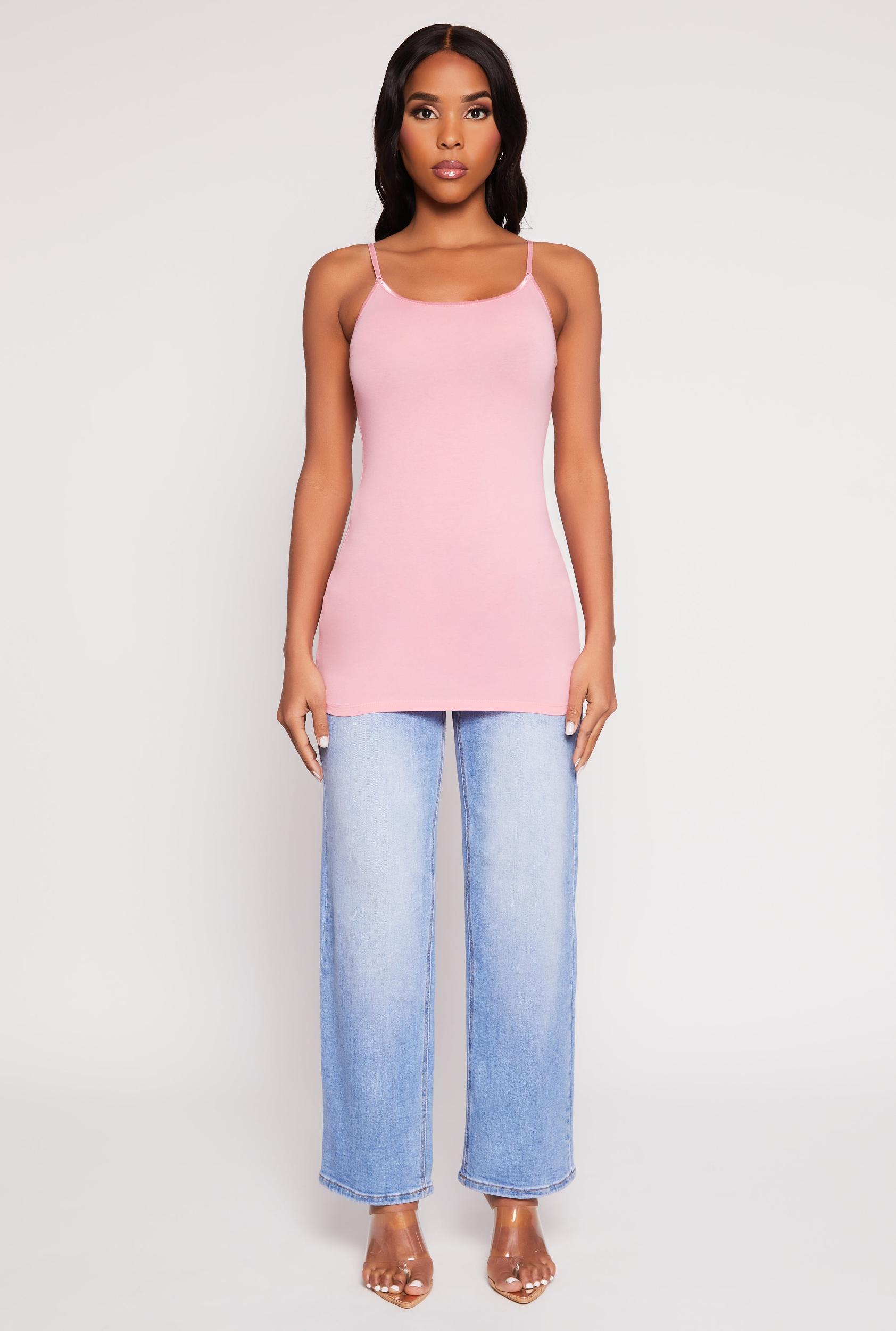 Womens Scoop Neck Basic Cami Product Image