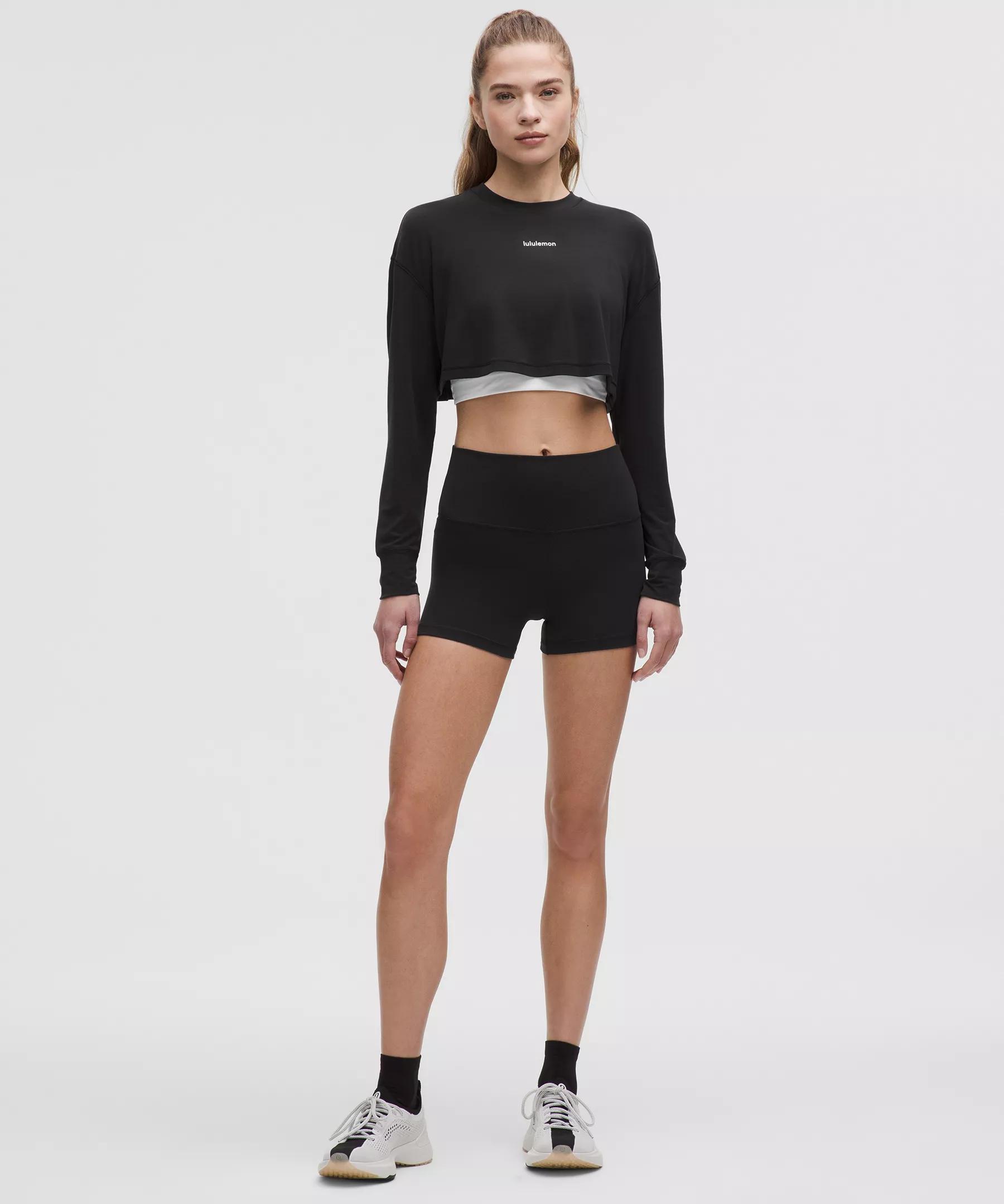 Jersey Training Super-Cropped Long-Sleeve Shirt Product Image