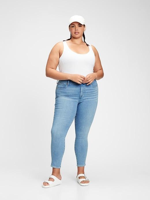 Mid Rise True Skinny Jeans Product Image