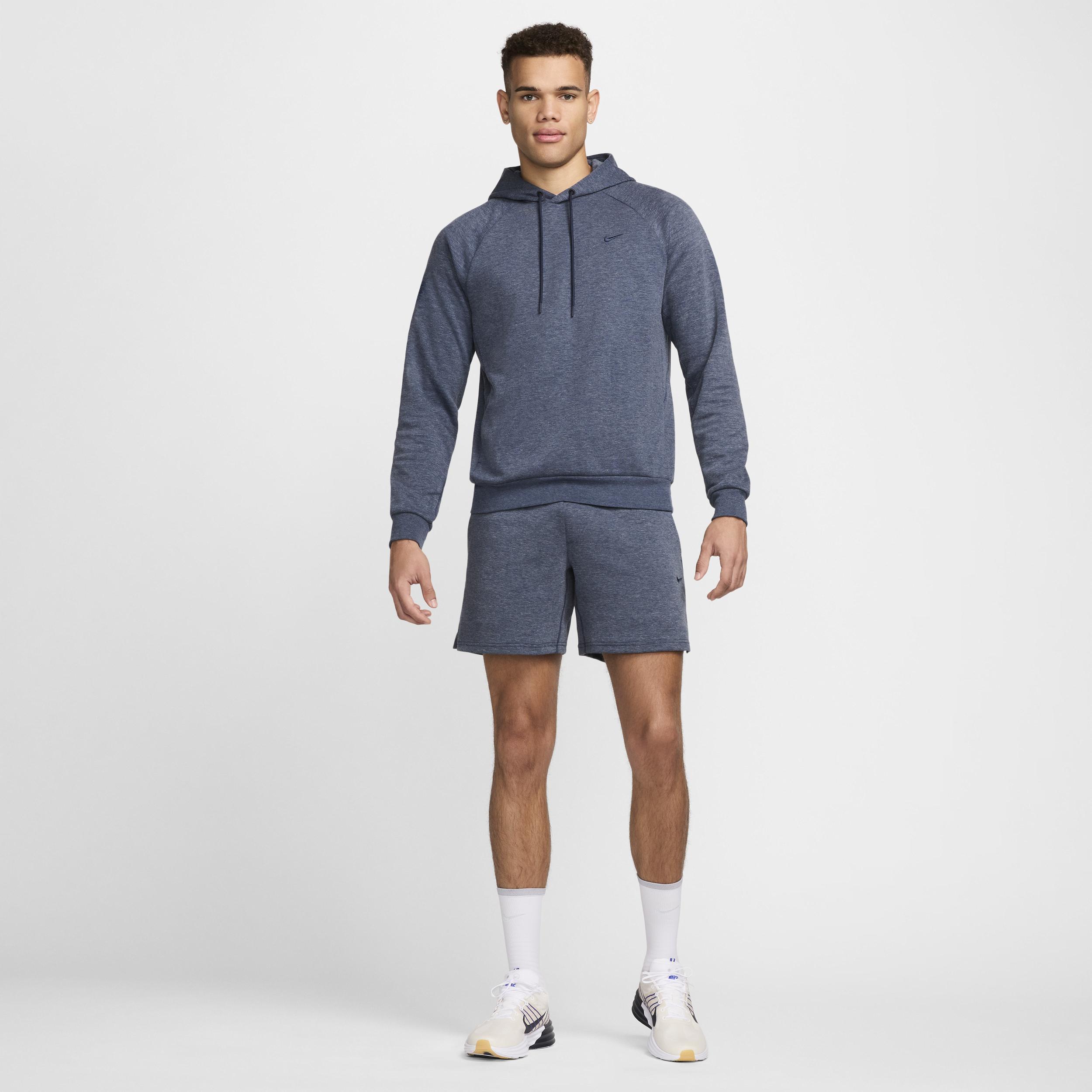 Nike Primary Fleece Men's Dri-FIT UV Pullover Performance Hoodie Product Image