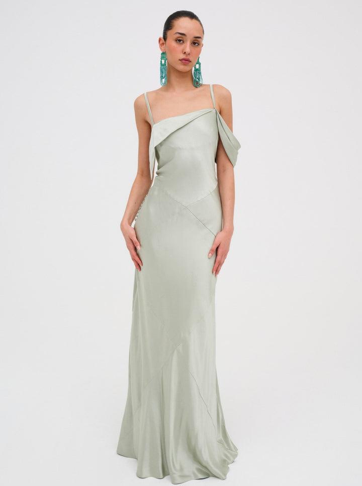 Jewel Maxi Dress — Green Product Image
