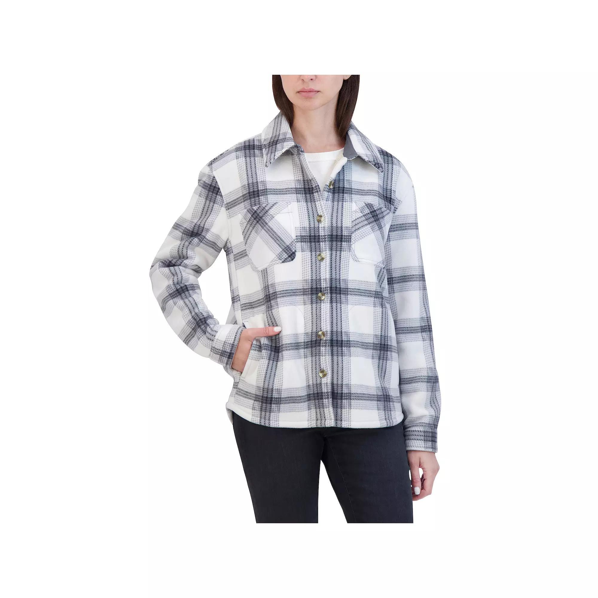 Womens Halitech Lined Shacket Green Product Image