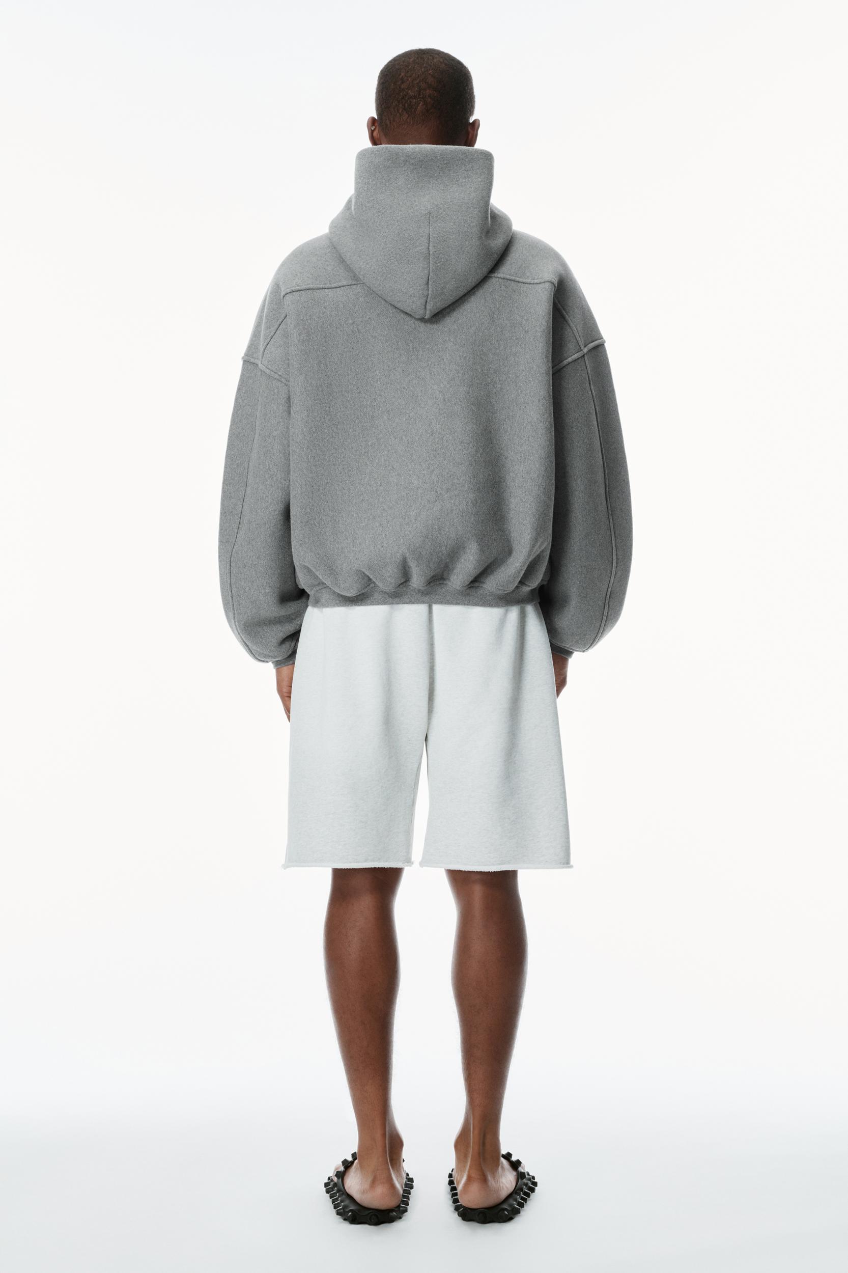 Star Zip Up Hoodie In Dense Fleece Product Image