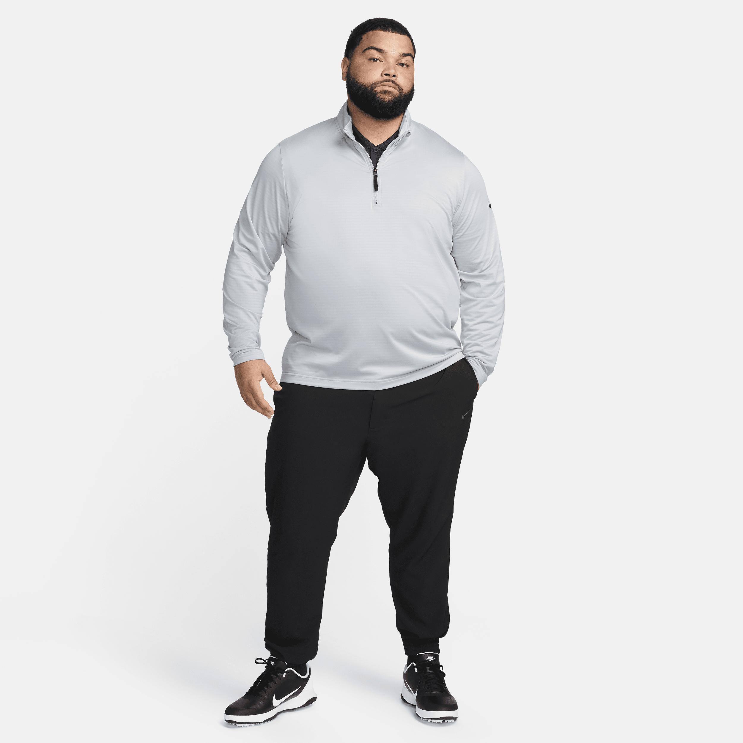 Men's Nike Victory Dri-FIT Half-Zip Golf Top, Size: Small, Light Gray Product Image