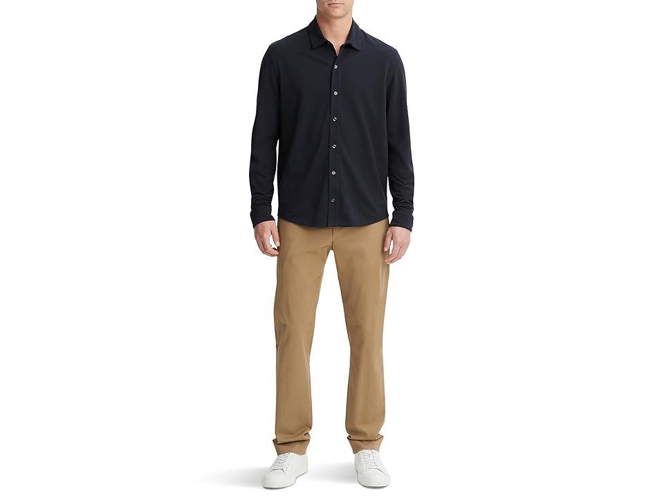 Mens Pique Button-Down Shirt Product Image