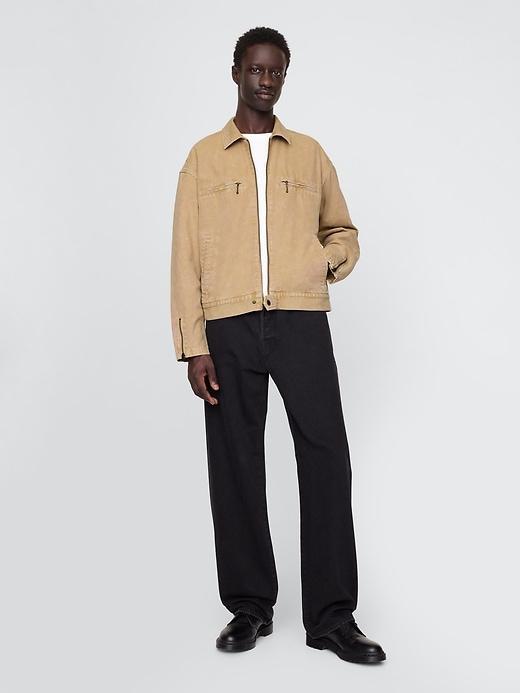 Canvas Moto Jacket Product Image