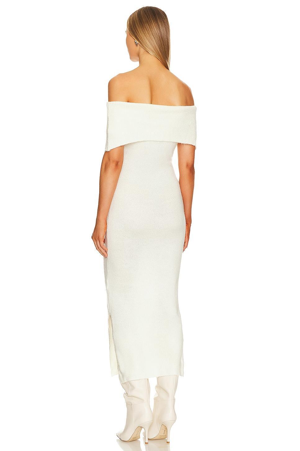 x REVOLVE Off Shoulder Sweater Midi Dress Product Image