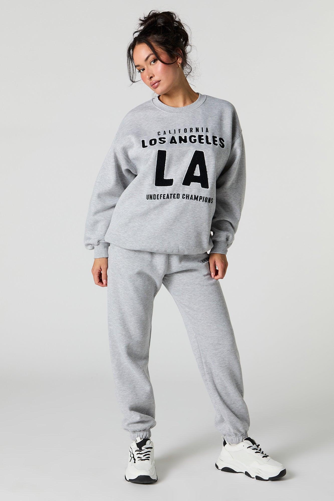 Destination Embroidered Fleece Jogger Female Product Image