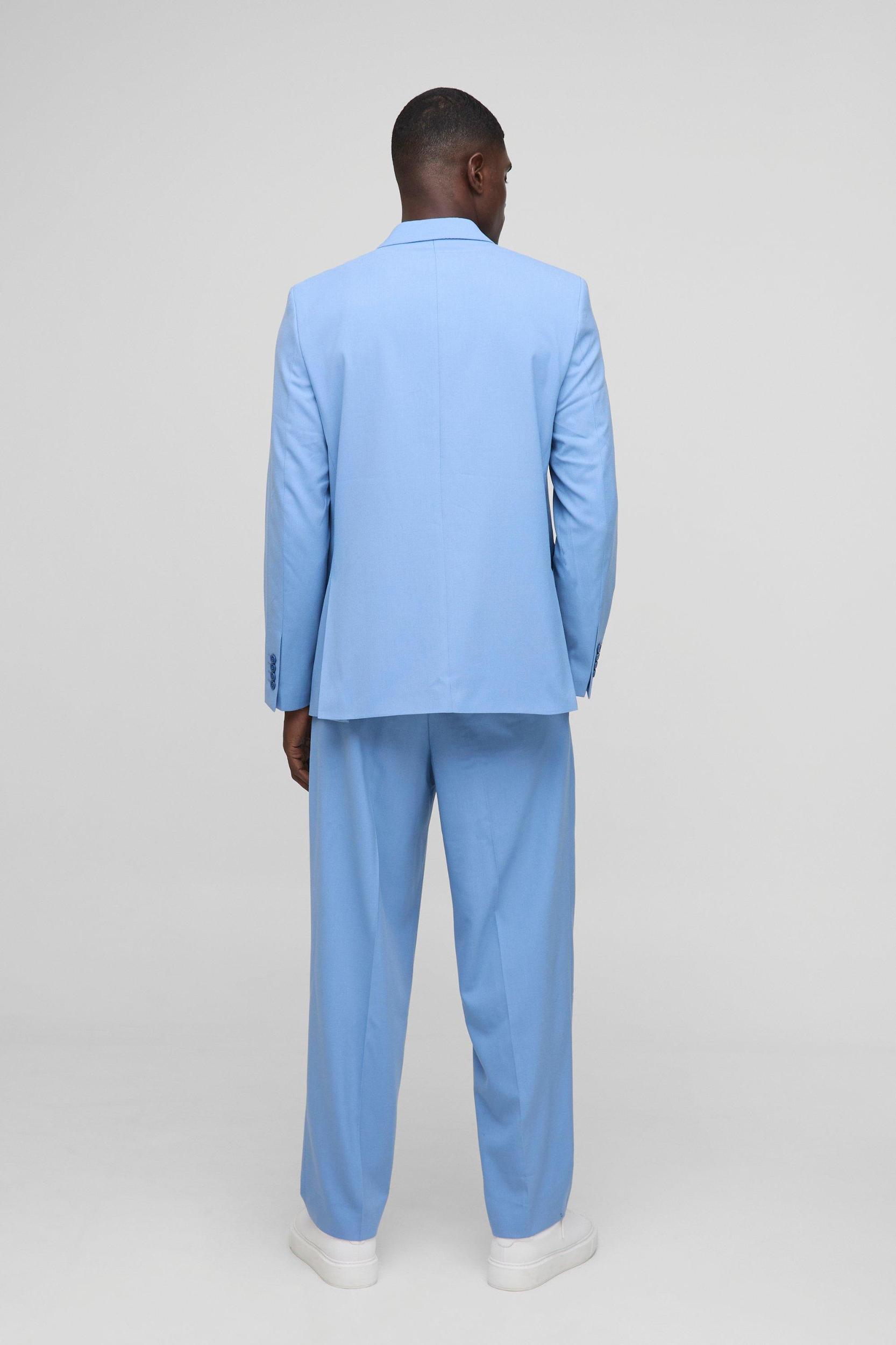 Oversized Double Breasted Suit Jacket | boohooMAN USA Product Image