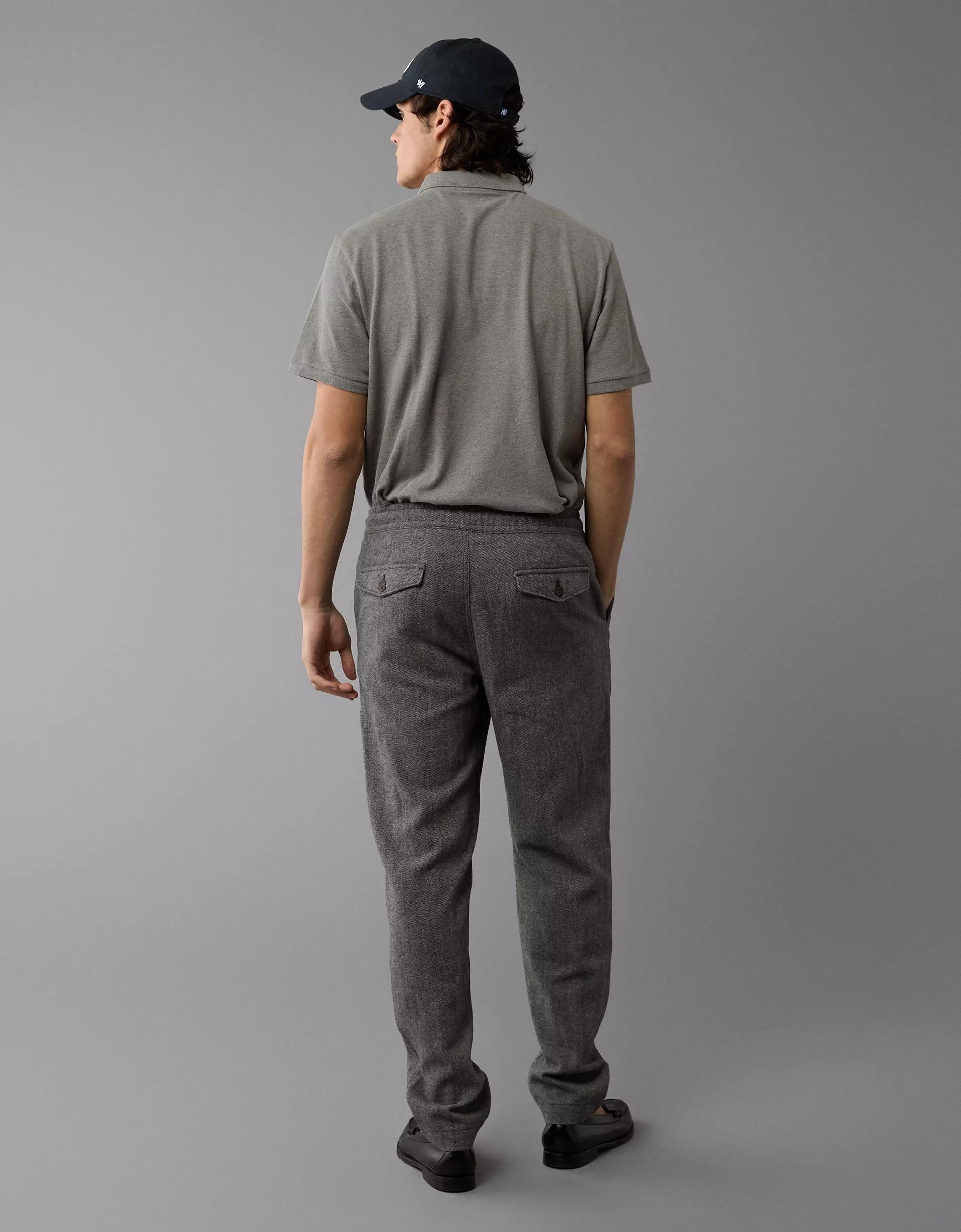 AE Lived-In Pique Polo Shirt Product Image