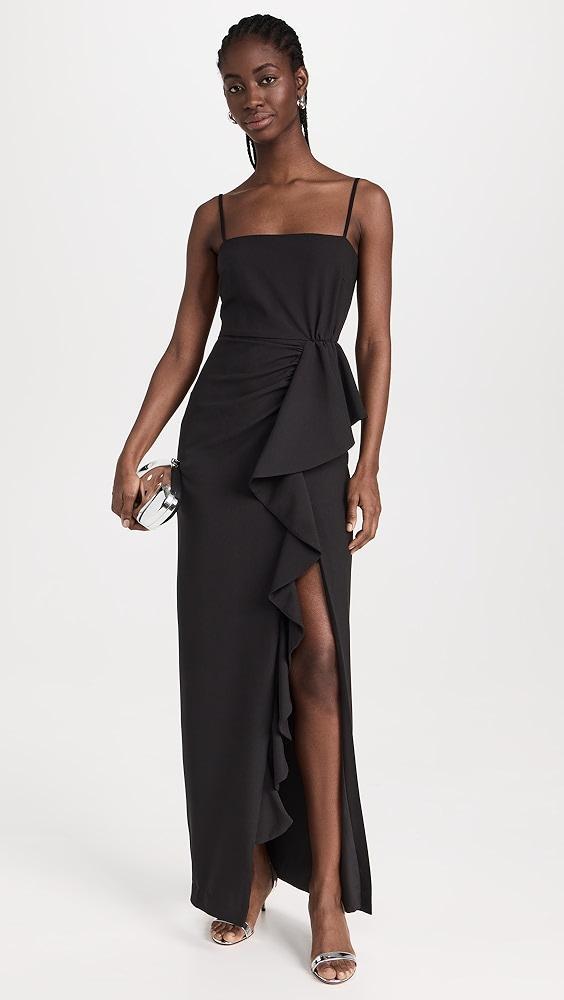 Black Halo Del Mar Gown | Shopbop Product Image