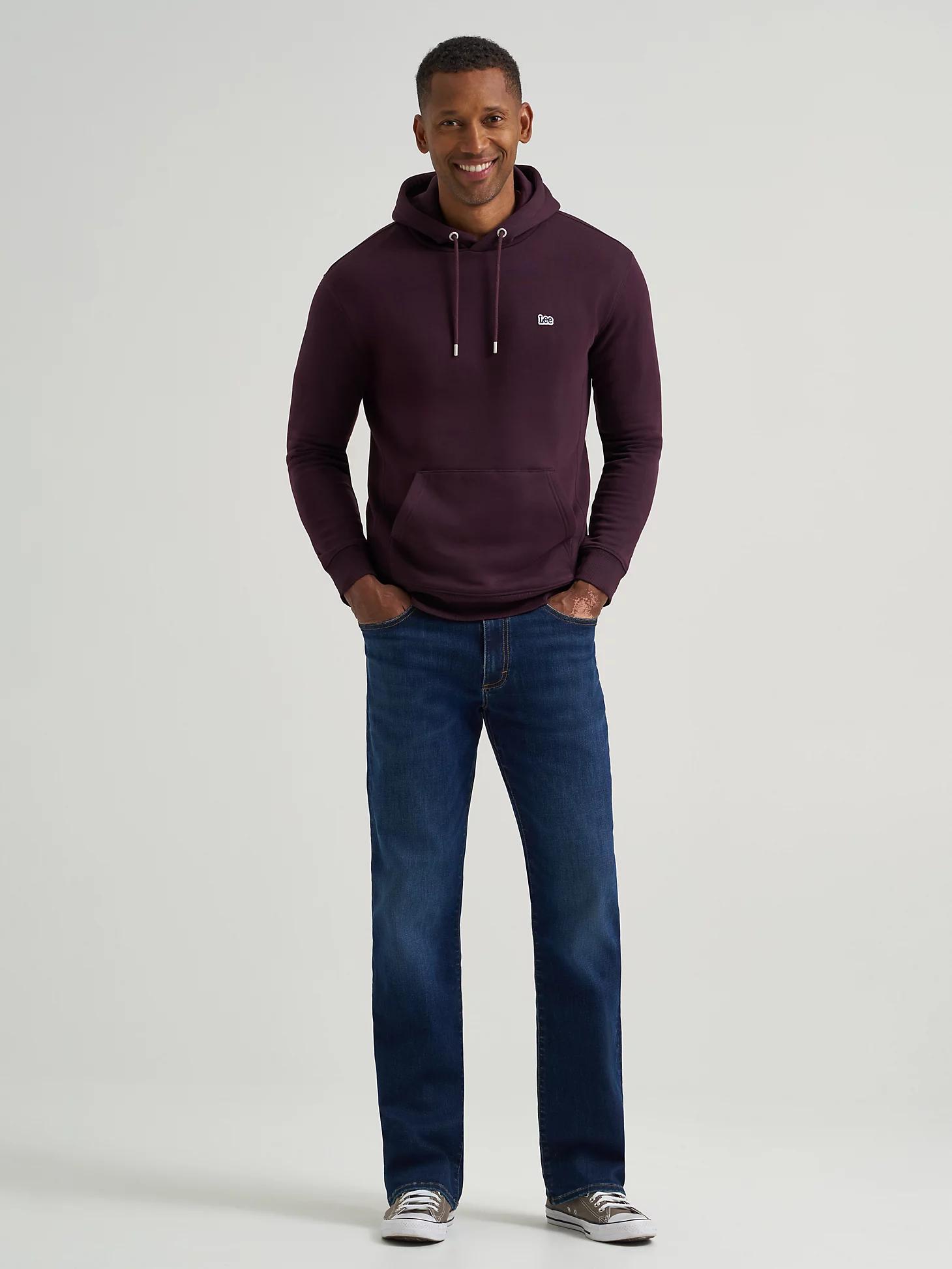 Men's Logo Patch Solid Hoodie | Men's Tops & Tees | Lee® Product Image