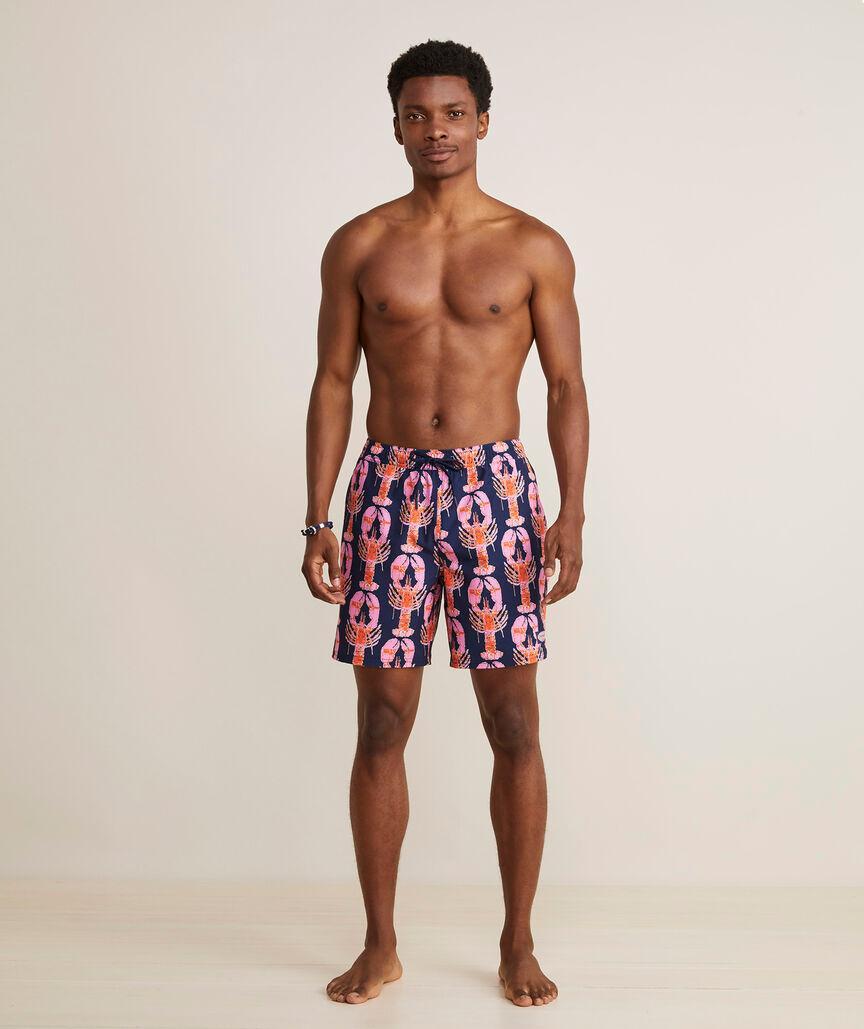 7 Inch Printed Chappy Swim Trunks Product Image