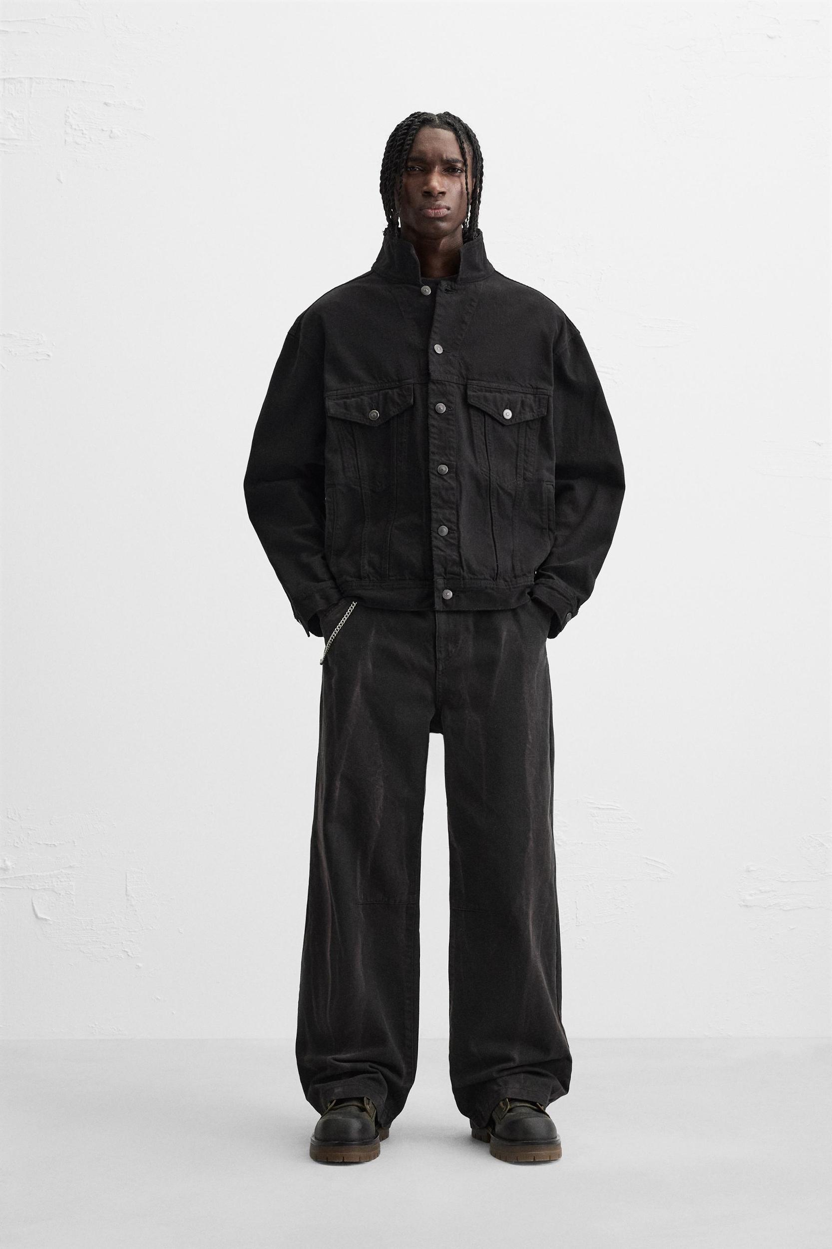 RELAXED FIT OVERDYED PANTS Product Image